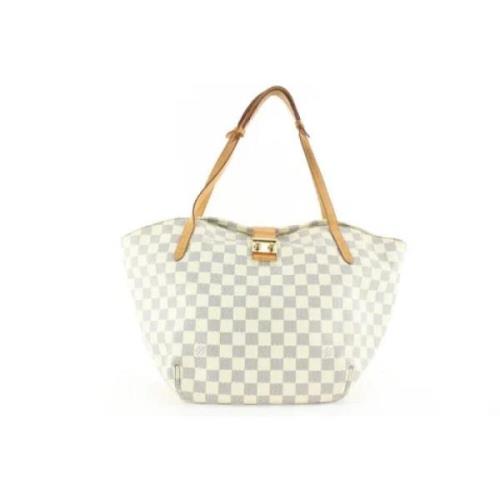 Pre-owned Draagtas Louis Vuitton Vintage , Beige , Dames