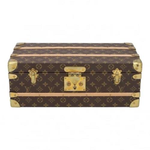 Tweedehands Bruin Canvas Louis Vuitton Reistas Louis Vuitton Vintage ,...