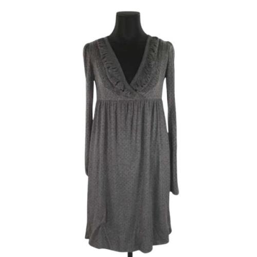 Pre-owned Polyester dresses Jean Paul Gaultier Pre-owned , Gray , Dame...