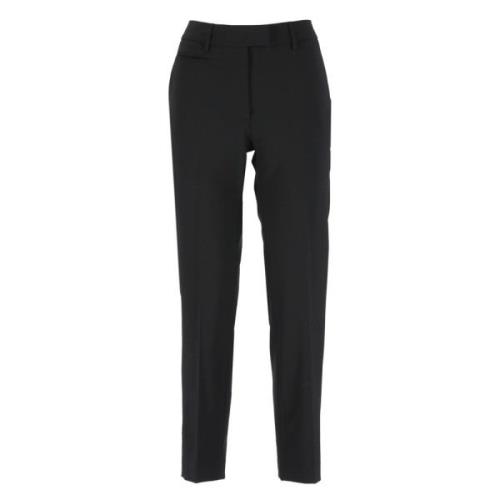 Zwarte Slim Fit Damesbroek Dondup , Black , Dames