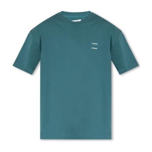 ‘Joel’ T-shirt Samsøe Samsøe , Green , Heren