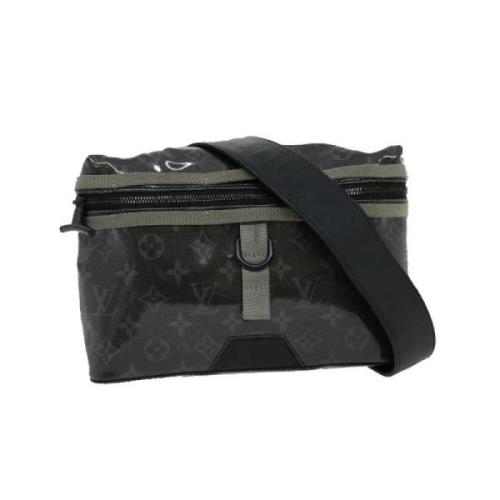 Pre-owned Canvas louis-vuitton-bags Louis Vuitton Vintage , Gray , Dam...