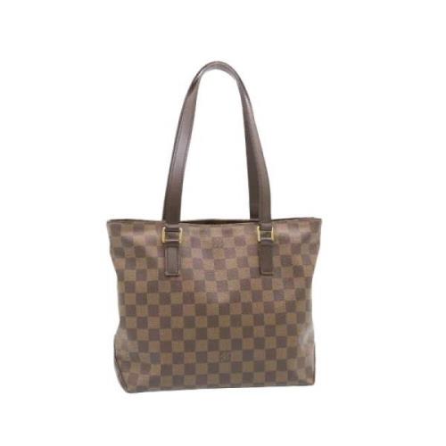 Pre-owned Canvas louis-vuitton-bags Louis Vuitton Vintage , Brown , Da...