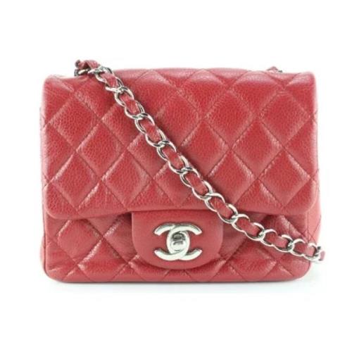 Tweedehands Schoudertas Chanel Vintage , Red , Dames