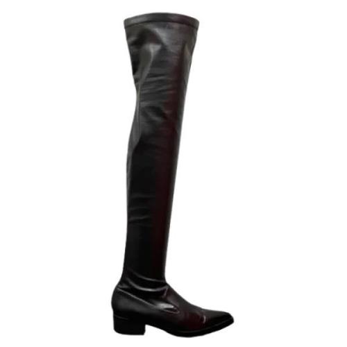 Pre-owned Laarzen Stella McCartney Pre-owned , Black , Dames