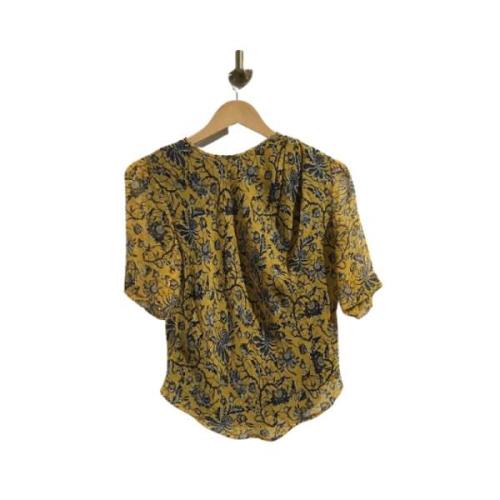 Pre-owned Tops Isabel Marant Pre-owned , Yellow , Dames