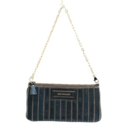Pre-owned Leather handbags Anya Hindmarch Pre-owned , Blue , Dames