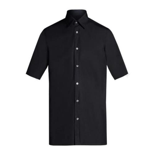 Zwart korte mouwen shirt Maison Margiela , Black , Heren