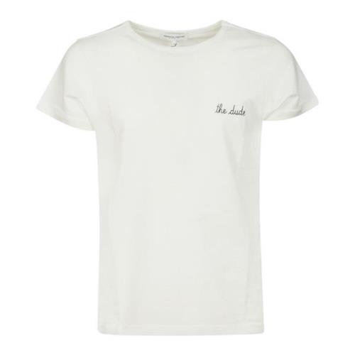 T-shirt poitou de kerel/gots Maison Labiche , White , Heren