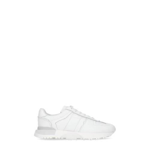 Witte Leren Sneakers voor Mannen Maison Margiela , White , Heren