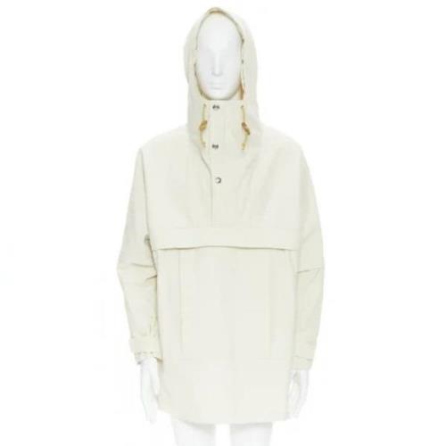 Pre-owned Nylon outerwear Gucci Vintage , Beige , Dames