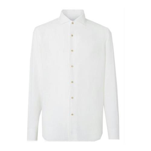 Linnen Overhemd Off-white Corneliani , White , Heren