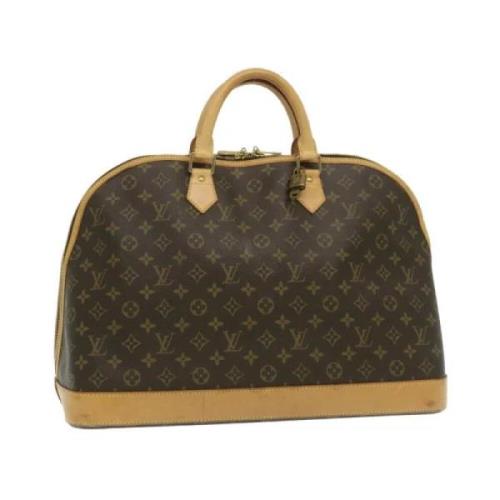 Tweedehands Bruine Canvas Louis Vuitton Tas Louis Vuitton Vintage , Br...