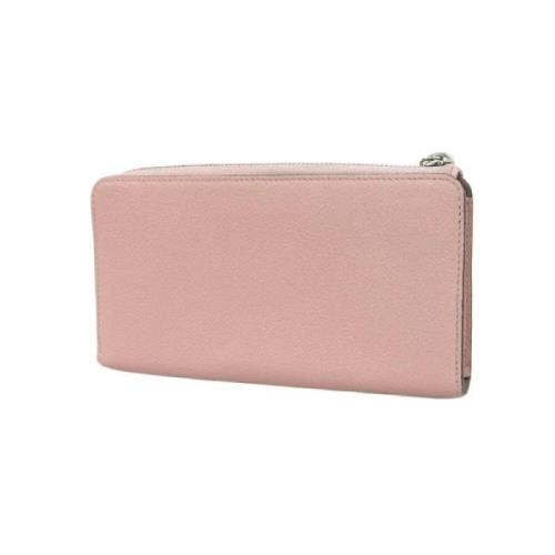 Pre-owned Leather wallets Louis Vuitton Vintage , Pink , Unisex