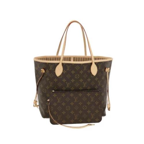 Pre-owned Canvas louis-vuitton-bags Louis Vuitton Vintage , Brown , Da...