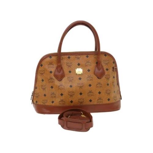 Pre-owned Plastic handbags MCM Pre-owned , Brown , Dames