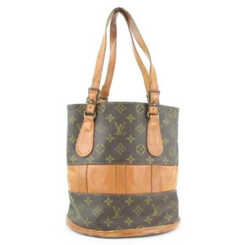 Pre-owned Draagtas Louis Vuitton Vintage , Brown , Dames