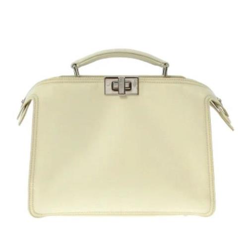 Pre-owned Nylon fendi-bags Fendi Vintage , White , Dames