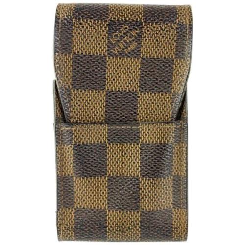 Pre-owned Fabric home-office Louis Vuitton Vintage , Brown , Dames