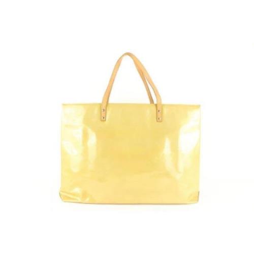 Tweedehands handtas Louis Vuitton Vintage , Yellow , Dames