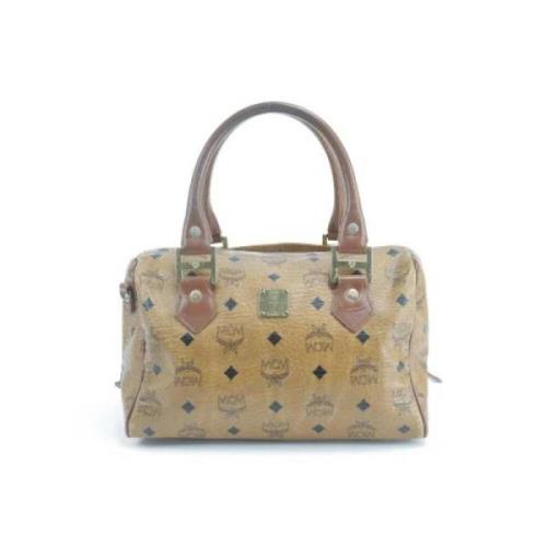 Voldoende lederen handtassen MCM Pre-owned , Brown , Dames