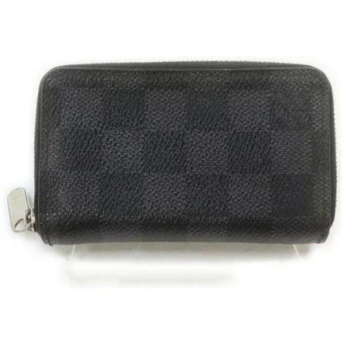 Tweedehands portemonnees Louis Vuitton Vintage , Black , Dames