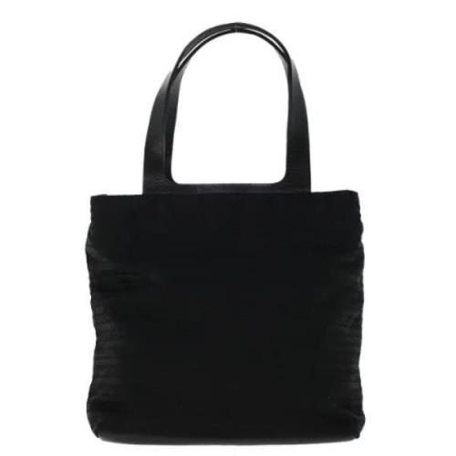 Pre-owned Canvas prada-bags Prada Vintage , Black , Dames