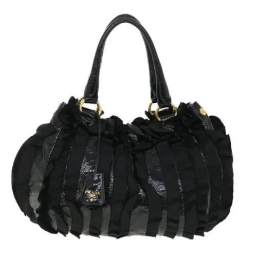 Pre-owned Fabric prada-bags Prada Vintage , Black , Dames