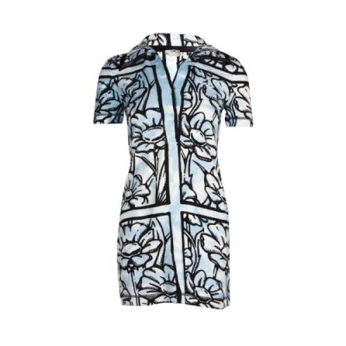 Pre-owned Cotton dresses Fendi Vintage , Blue , Dames