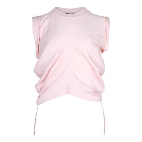 Pre-owned Cotton tops Alexander Wang Pre-owned , Pink , Dames