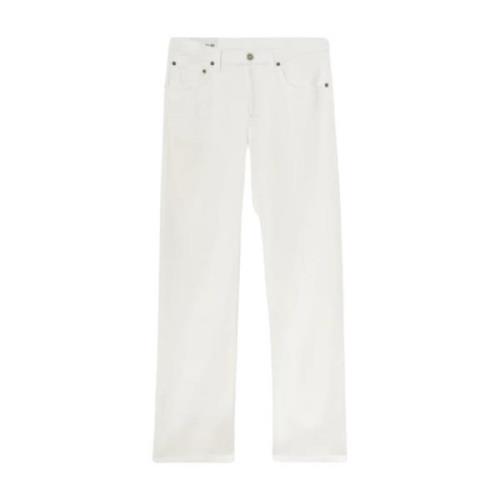 Stijlvolle Straight Jeans Dondup , White , Dames