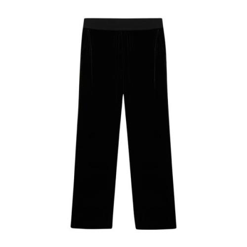 Stijlvolle Broek Elena Mirò , Black , Dames