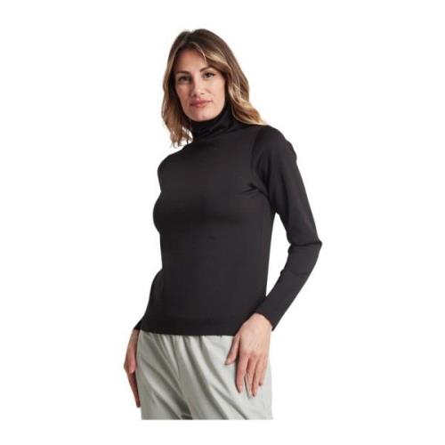 Volcano Lady Basic Shirt RRD , Black , Dames