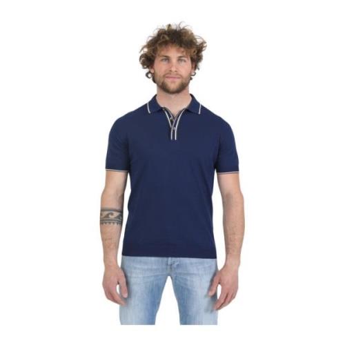 Tennis Polo Gran Sasso , Blue , Heren