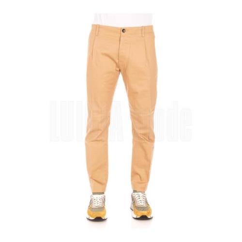 Moderne Vouw Chino's Nine In The Morning , Brown , Heren