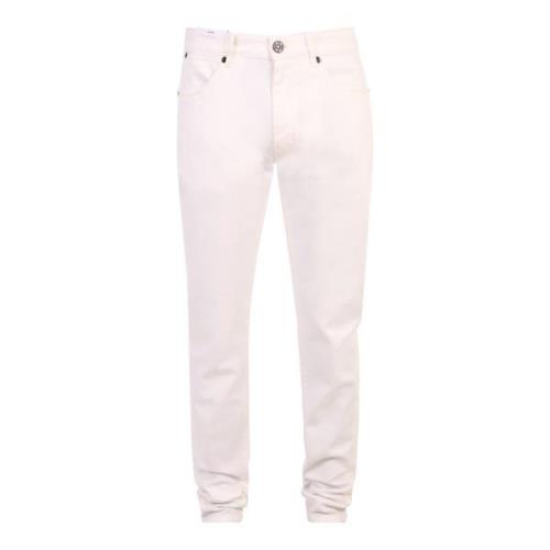 Slim Fit Jeans PT Torino , White , Heren