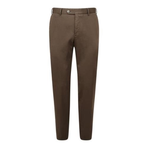 Trousers PT Torino , Brown , Heren
