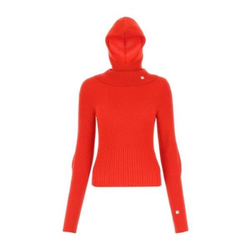 Hoodies LOW Classic , Red , Dames
