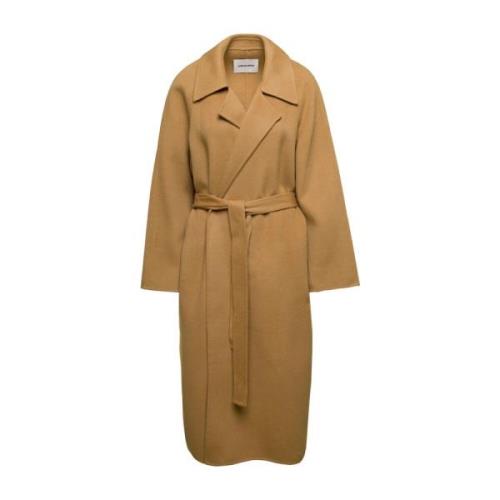 Belted Coats LOW Classic , Beige , Dames