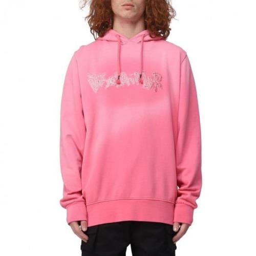 Sweatshirts Disclaimer , Pink , Heren