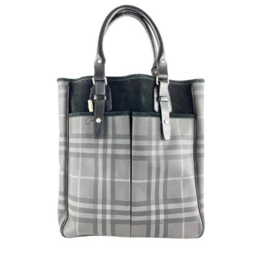 Tweedehands handtas Burberry Vintage , Gray , Dames