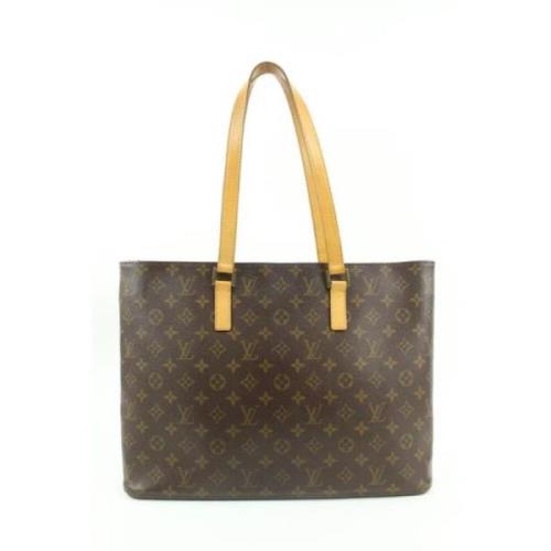 Vintage Schoudertas Louis Vuitton Vintage , Brown , Dames