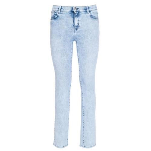 Skinny jeans Twinset , Blue , Dames