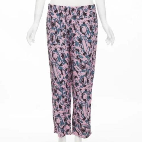 Pre-owned Viscose bottoms Marni Pre-owned , Pink , Dames