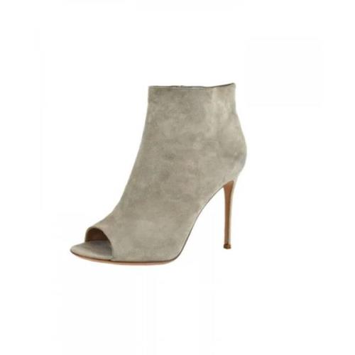 Pre-owned Laarzen Gianvito Rossi Pre-owned , Gray , Dames