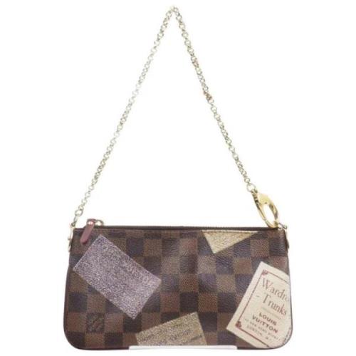 Vintage Schoudertas Louis Vuitton Vintage , Brown , Dames