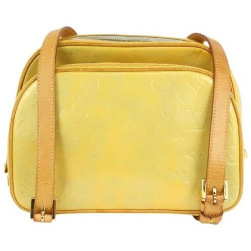 Tweedehands schoudertas Louis Vuitton Vintage , Yellow , Dames