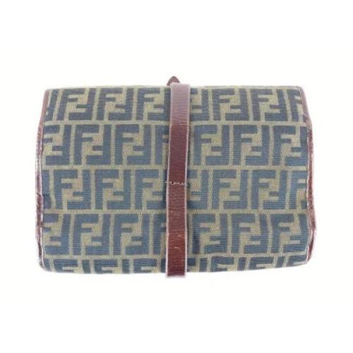 Voldoende canvas-portefeuilles Fendi Vintage , Brown , Unisex