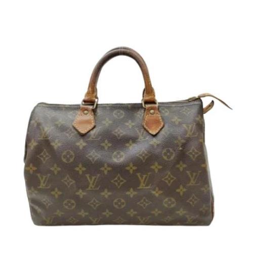 Vintage Monogram Speedy 30 Handtas Louis Vuitton Vintage , Brown , Dam...