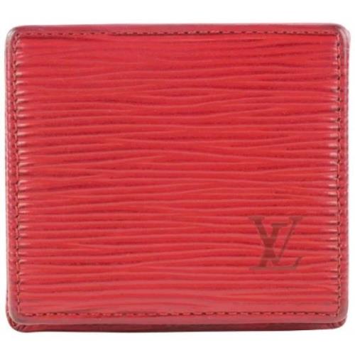 Tweedehands portemonnees Louis Vuitton Vintage , Red , Dames
